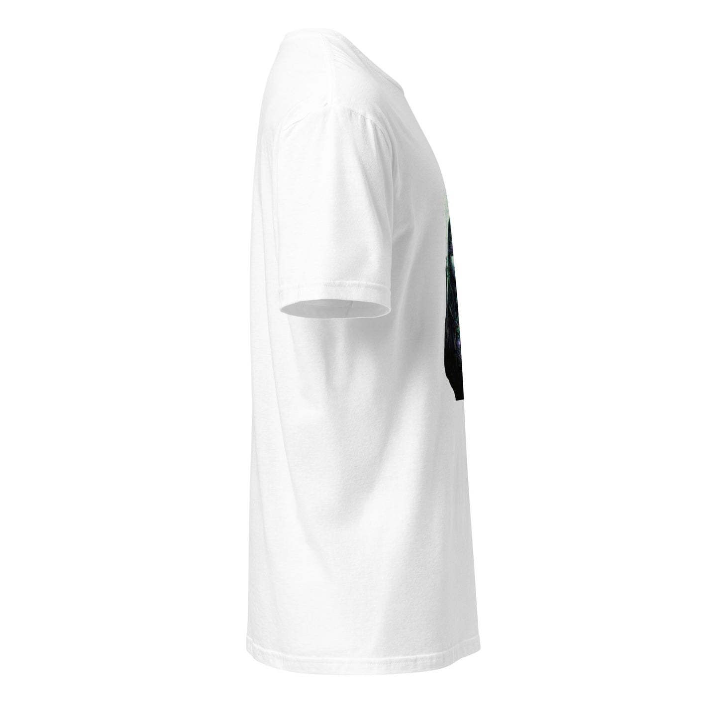 Cover Up Oracle: System Override - Short-Sleeve Unisex T-Shirt - Graphic Tee - White - Right side