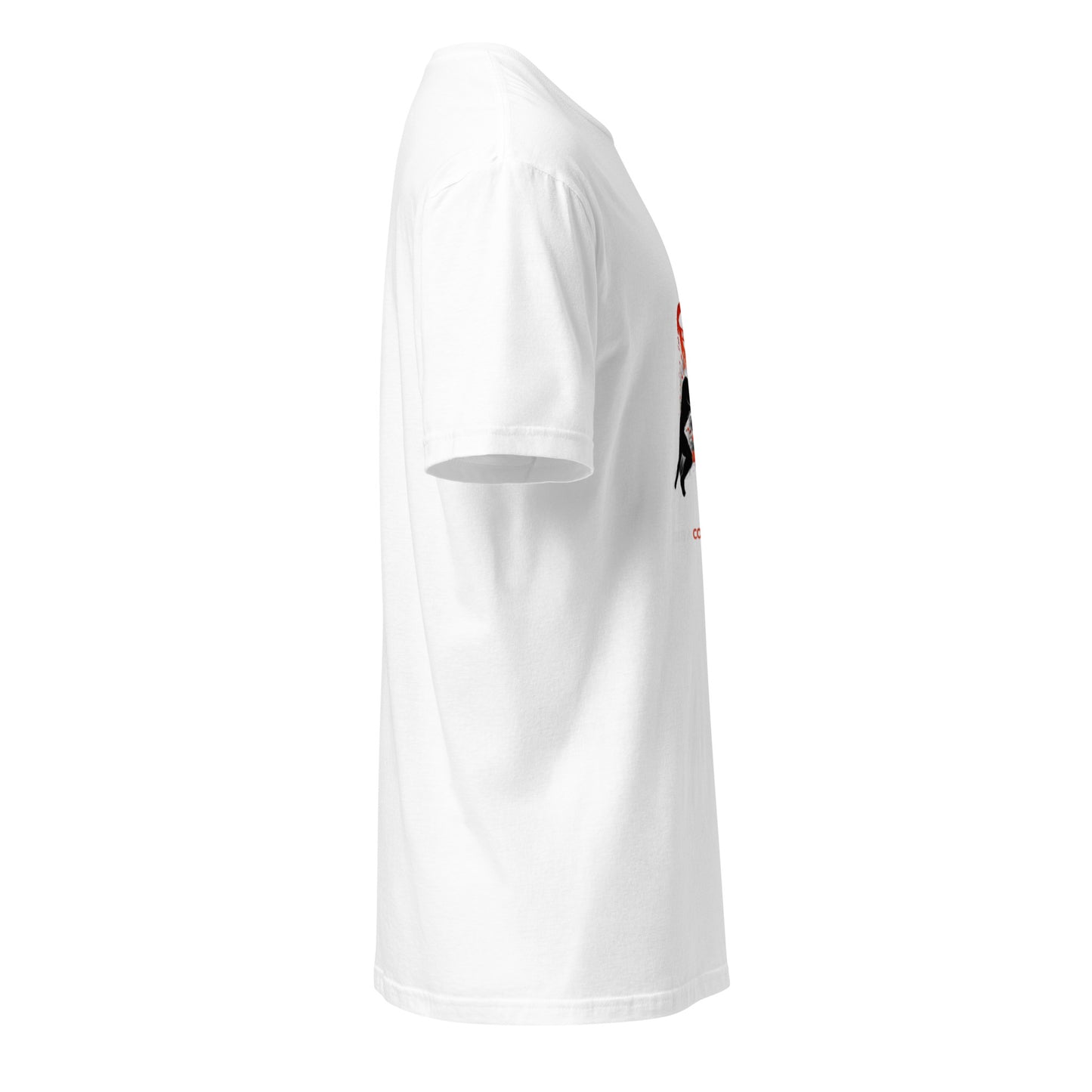 This Is A Contact Sport – Bold Sports - Short-Sleeve Unisex T-Shirt - Graphic Tee - White - Right side