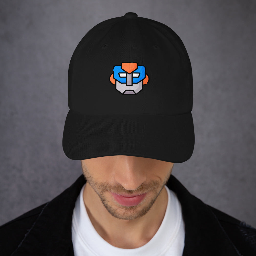 Defender - The Guardian Bot - Cap - Baseball Cap - Black - Front