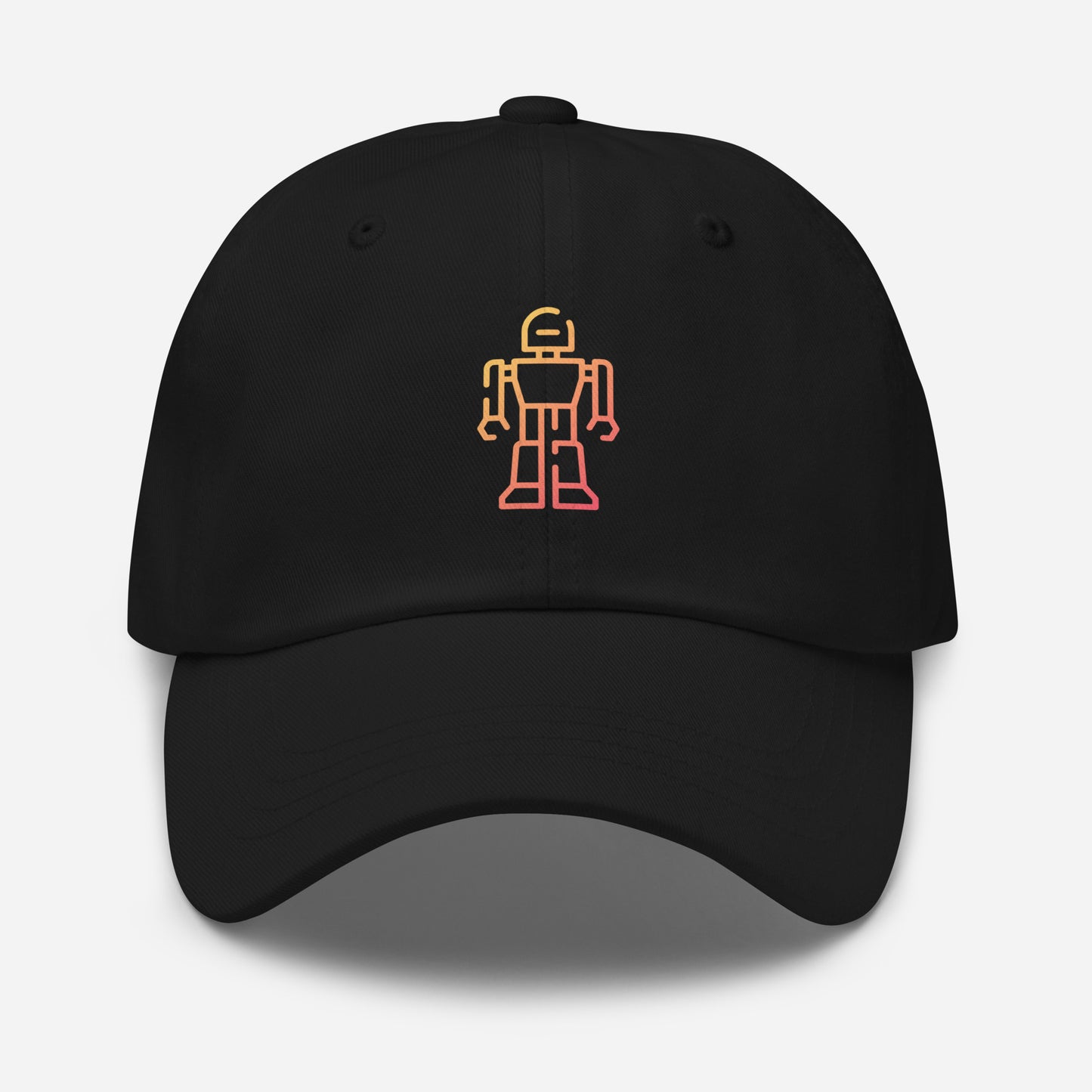 Golden Outline Sentinel - Sci-Fi/Urban - Cap - Baseball Cap - Black - Front