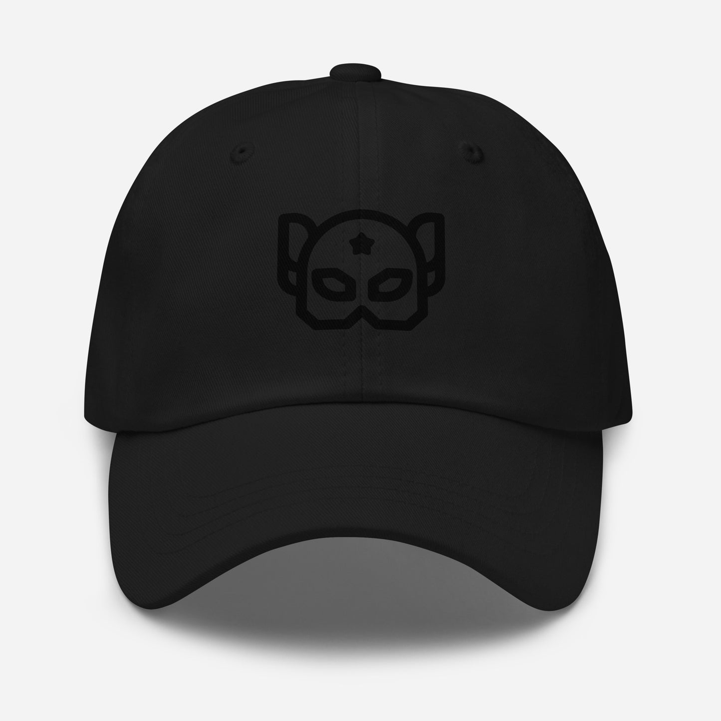 Hero Mask - “Galactic Guardian” - Cap - Baseball Cap - Black - Front