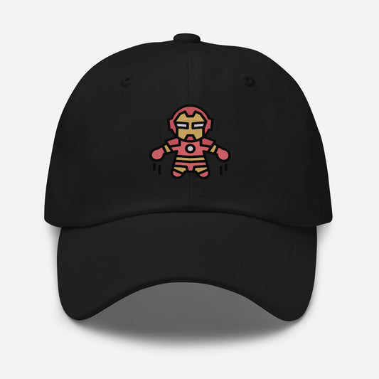 The Man - Armoured & Awesome - Cap - Baseball Cap - Black - Front