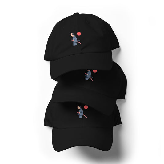Samurai - Honour In Silence - Cap - Baseball Cap - Black - Front