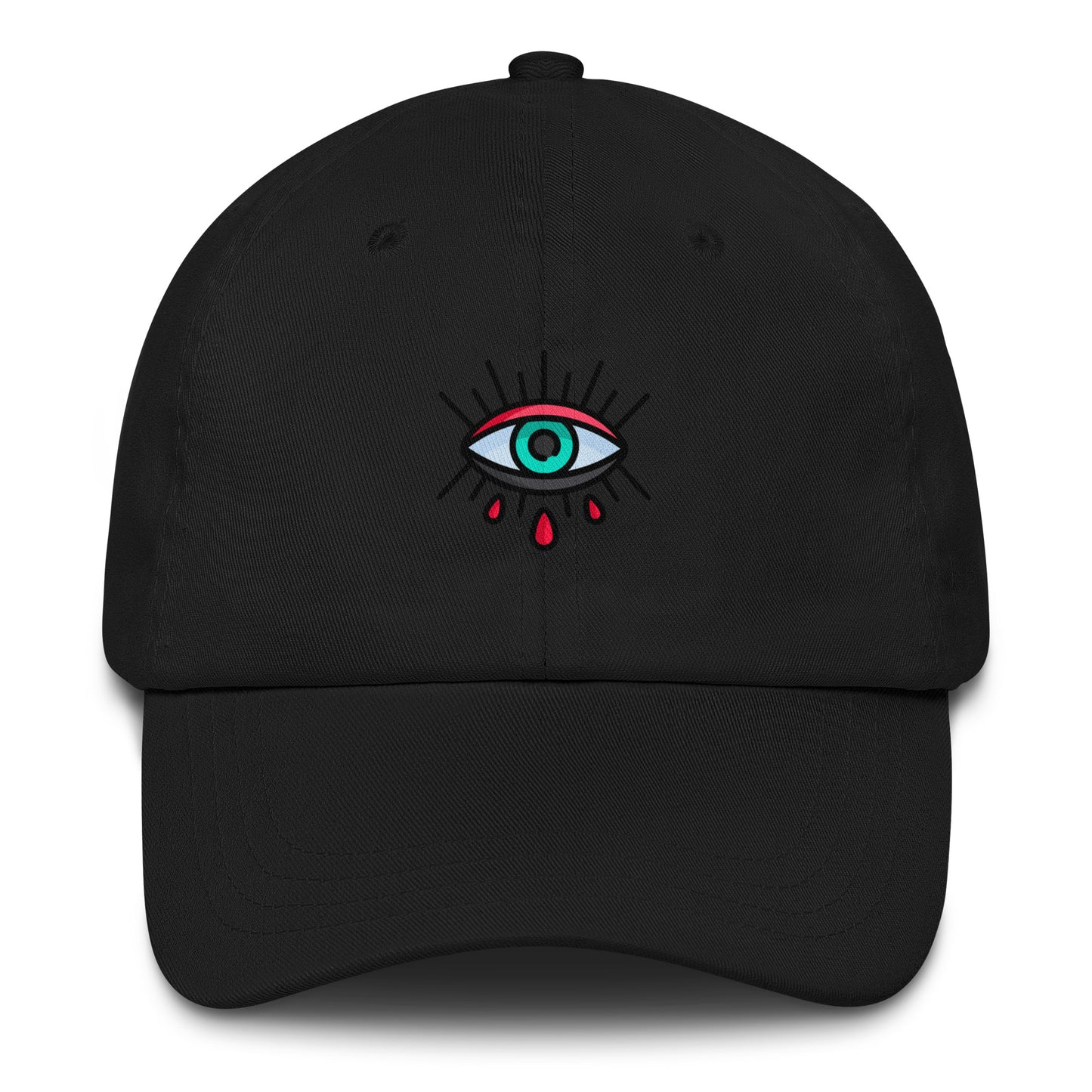 Eye - Modern Minimalism - Cap - Baseball Cap - Black - Front