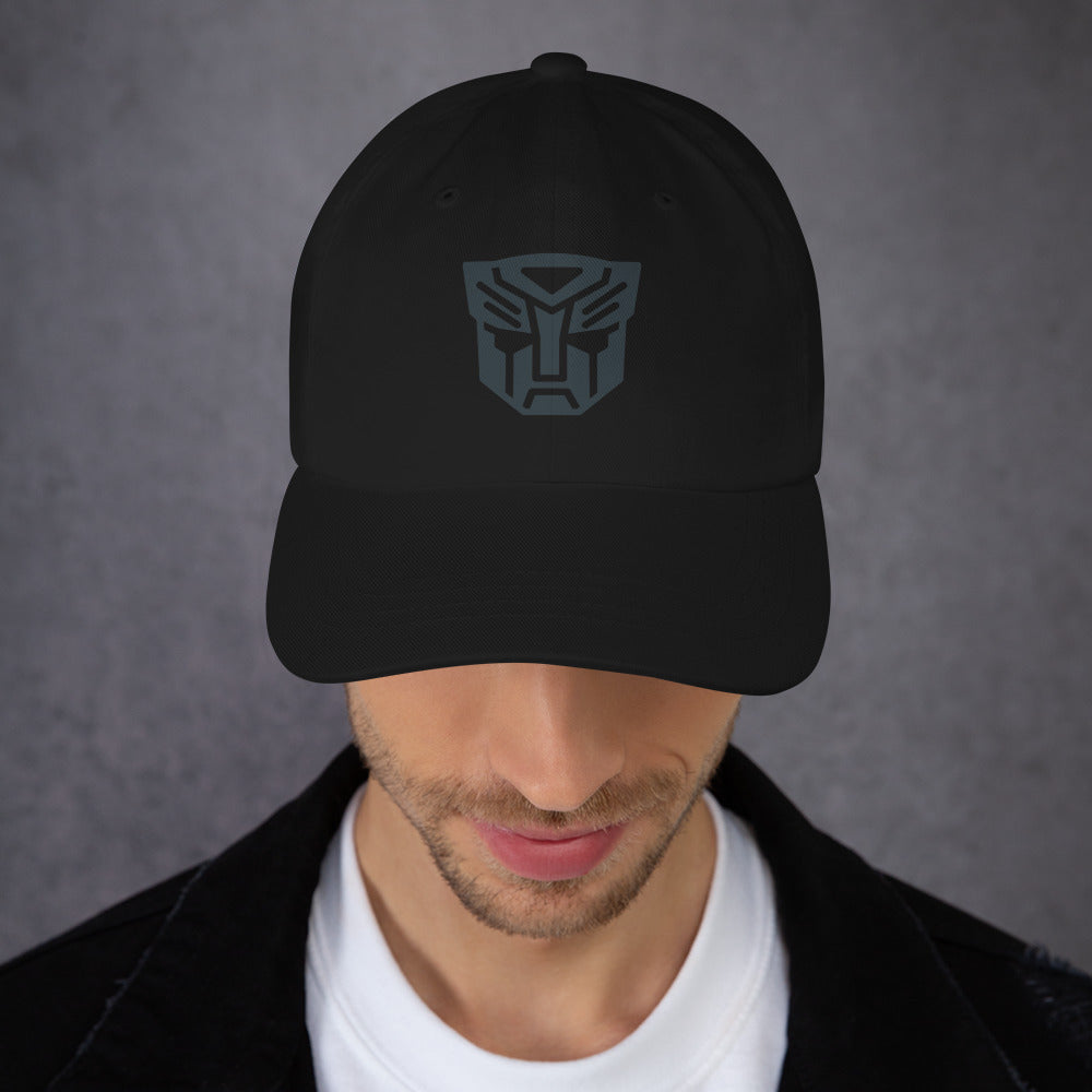 Tranzforma 1B - Minimalist Insignia - Cap - Baseball Cap - Black - Front