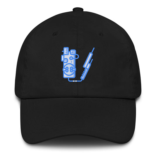 Proton Unit - Futuristic Gadget - Cap - Baseball Cap - Black - Front