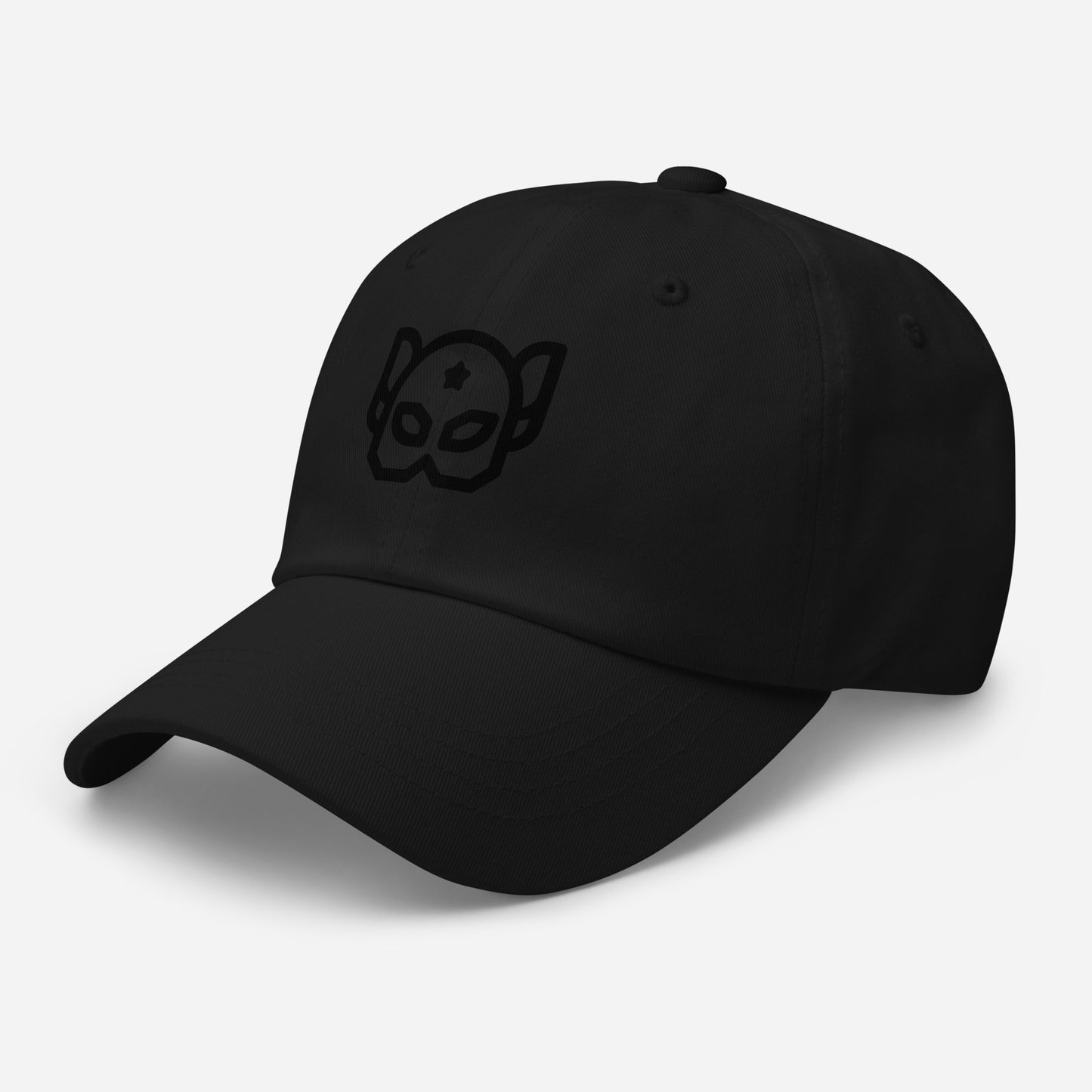 Hero Mask - “Galactic Guardian” - Cap - Baseball Cap - Black - Left front