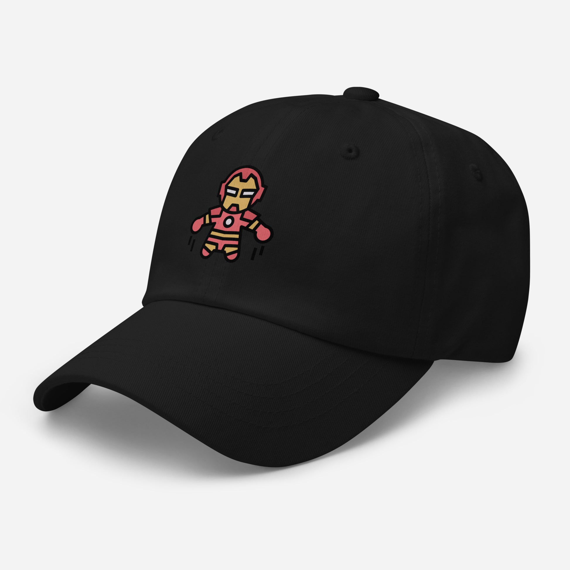 The Man - Armoured & Awesome - Cap - Baseball Cap - Black - Left front