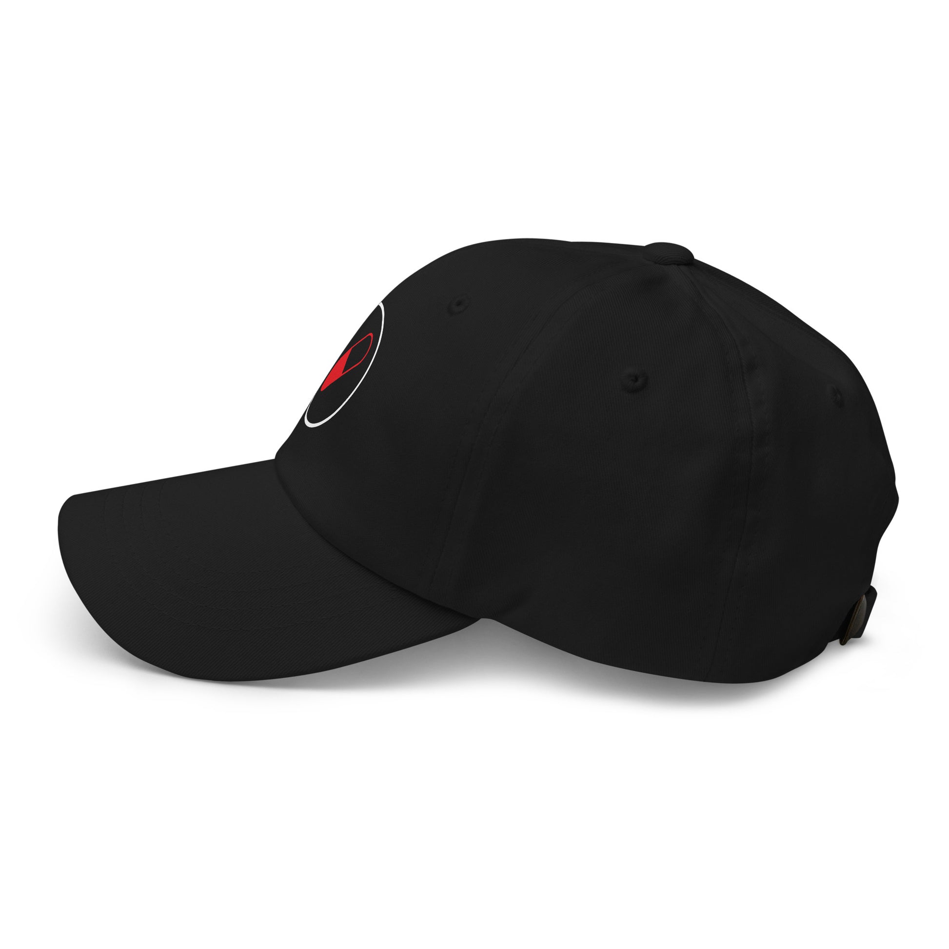 Red Pill - Sci-Fi Tribute - Cap - Baseball Cap - Black - Left side