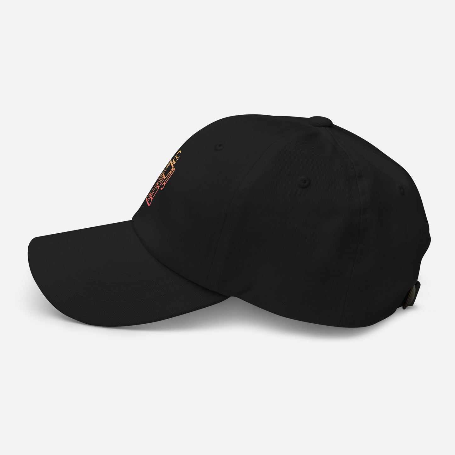 Golden Outline Sentinel - Sci-Fi/Urban - Cap - Baseball Cap - Black - Left side