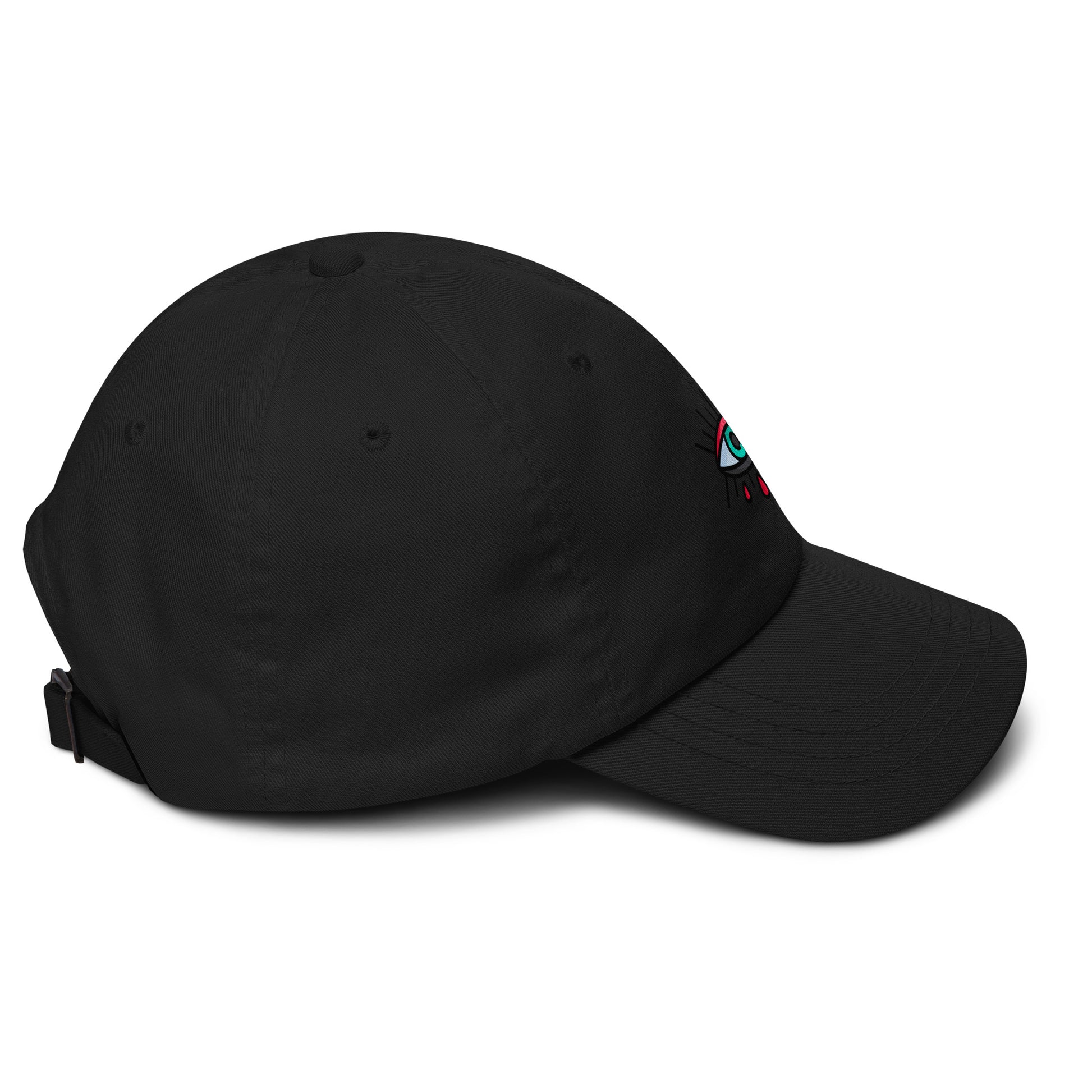 Eye - Modern Minimalism - Cap - Baseball Cap - Black - Right side