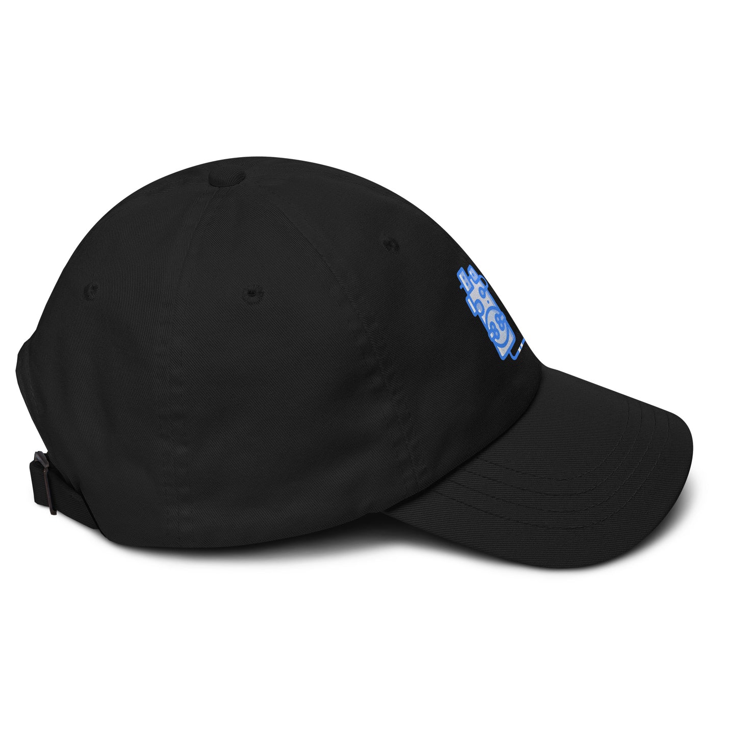Proton Unit - Futuristic Gadget - Cap - Baseball Cap - Black - Right side