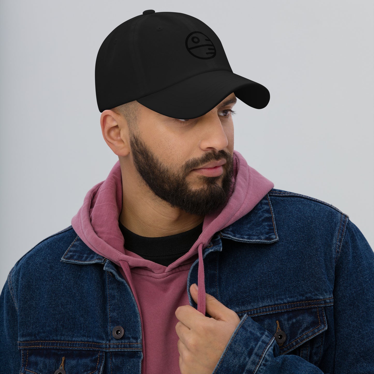 D Star - "Galactic Station" Graphic - Cap - Baseball Cap - Black -
Front