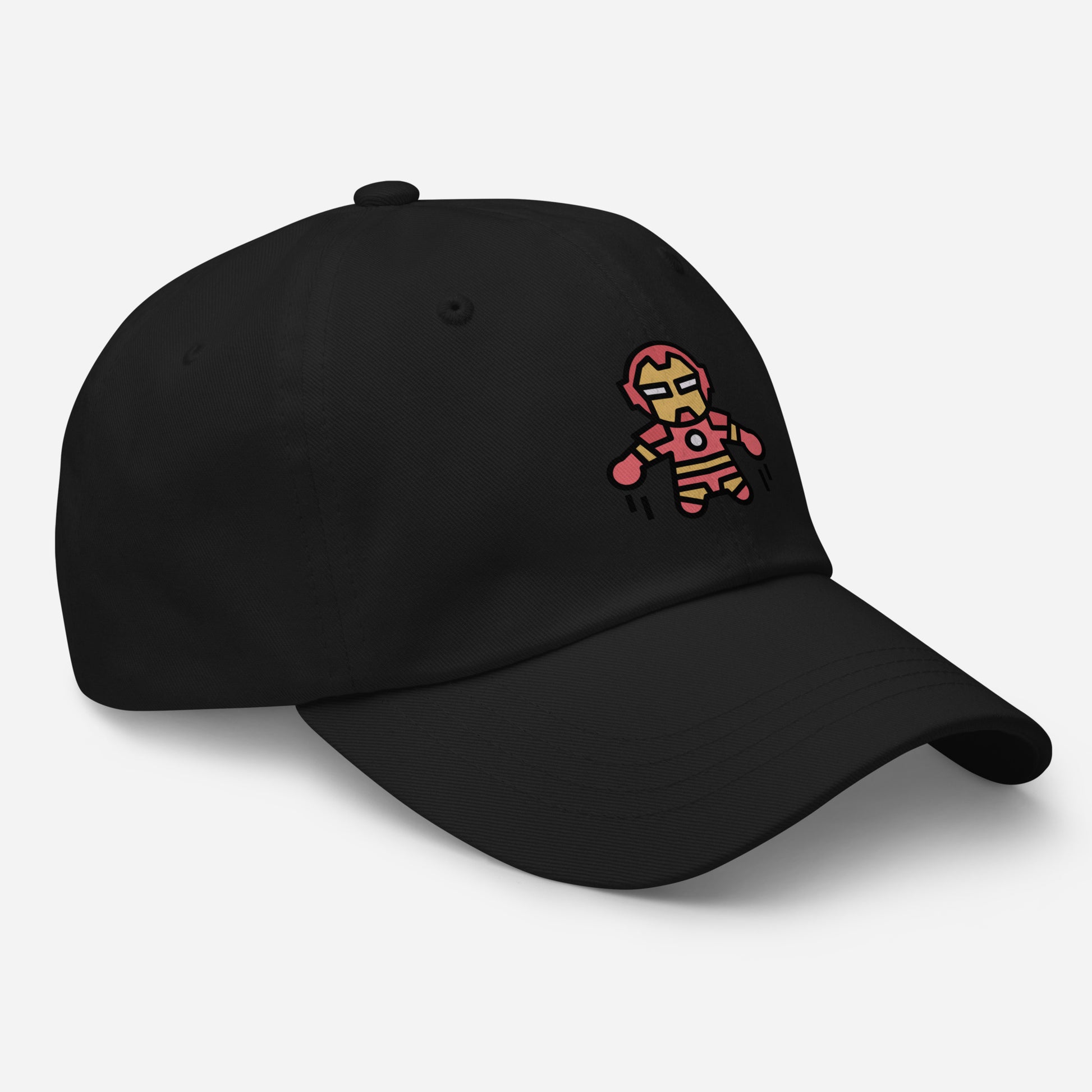 The Man - Armoured & Awesome - Cap - Baseball Cap - Black - Right front
