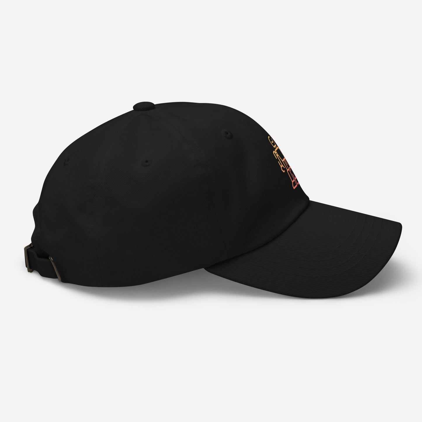 Golden Outline Sentinel - Sci-Fi/Urban - Cap - Baseball Cap - Black - Right side