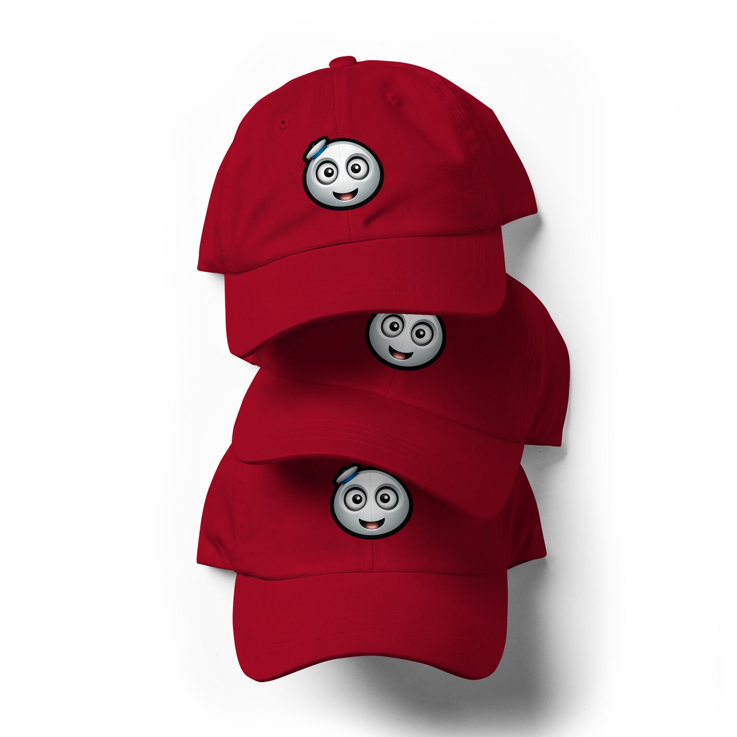 Mr Puft - Sweet But Scary - Cap - Baseball Cap - Cranberry - Front