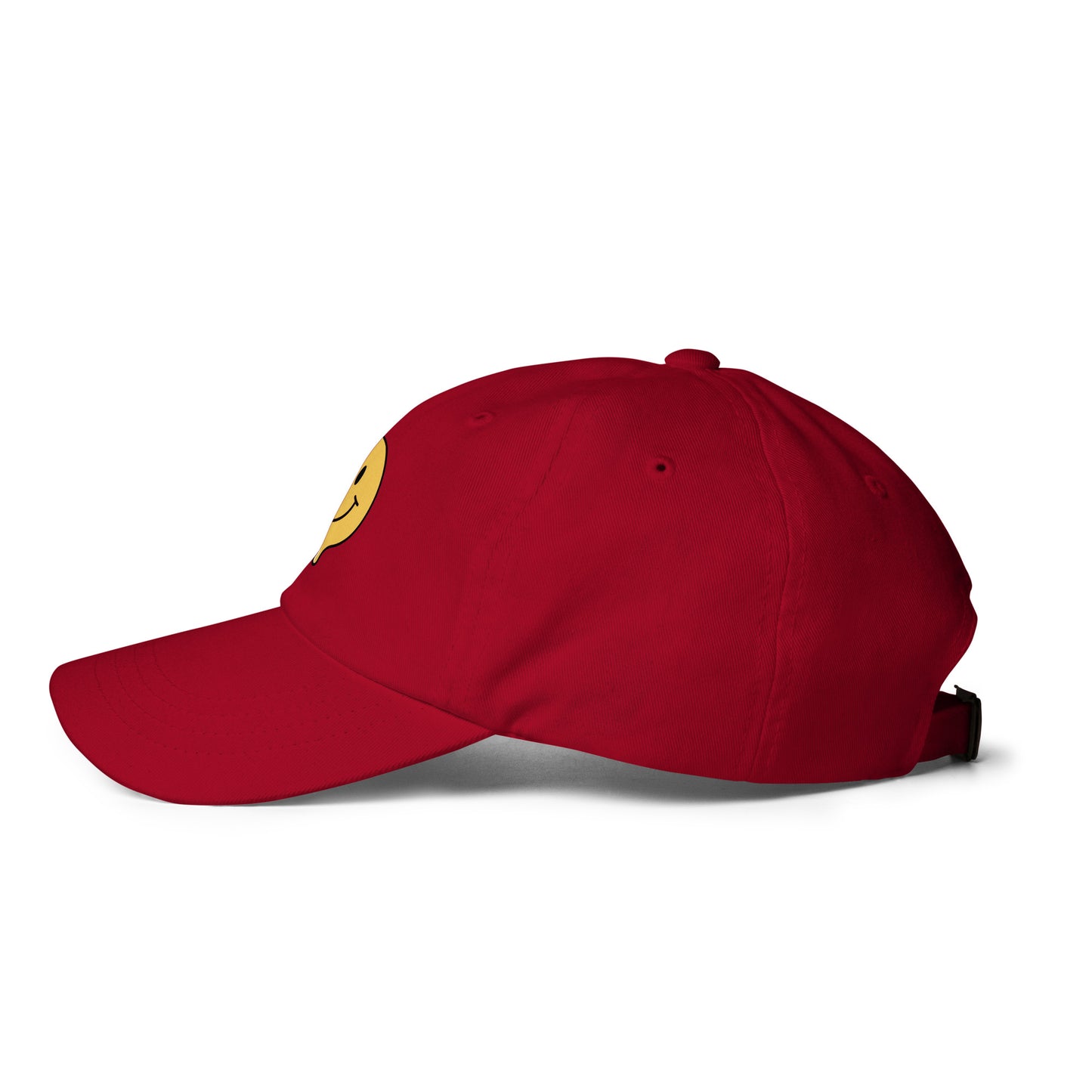 Smiley - Meltdown Edition - Cap - Baseball Cap - Cranberry - Left side