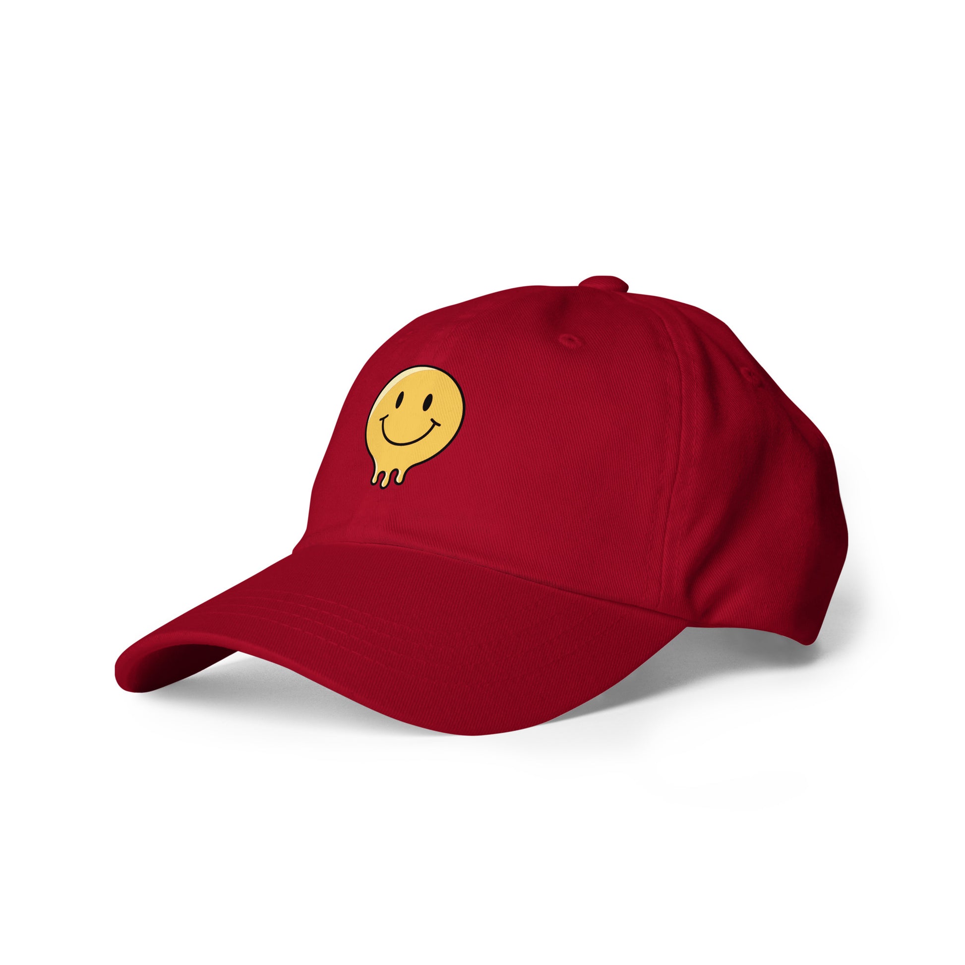 Smiley - Meltdown Edition - Cap - Baseball Cap - Cranberry - Left front
