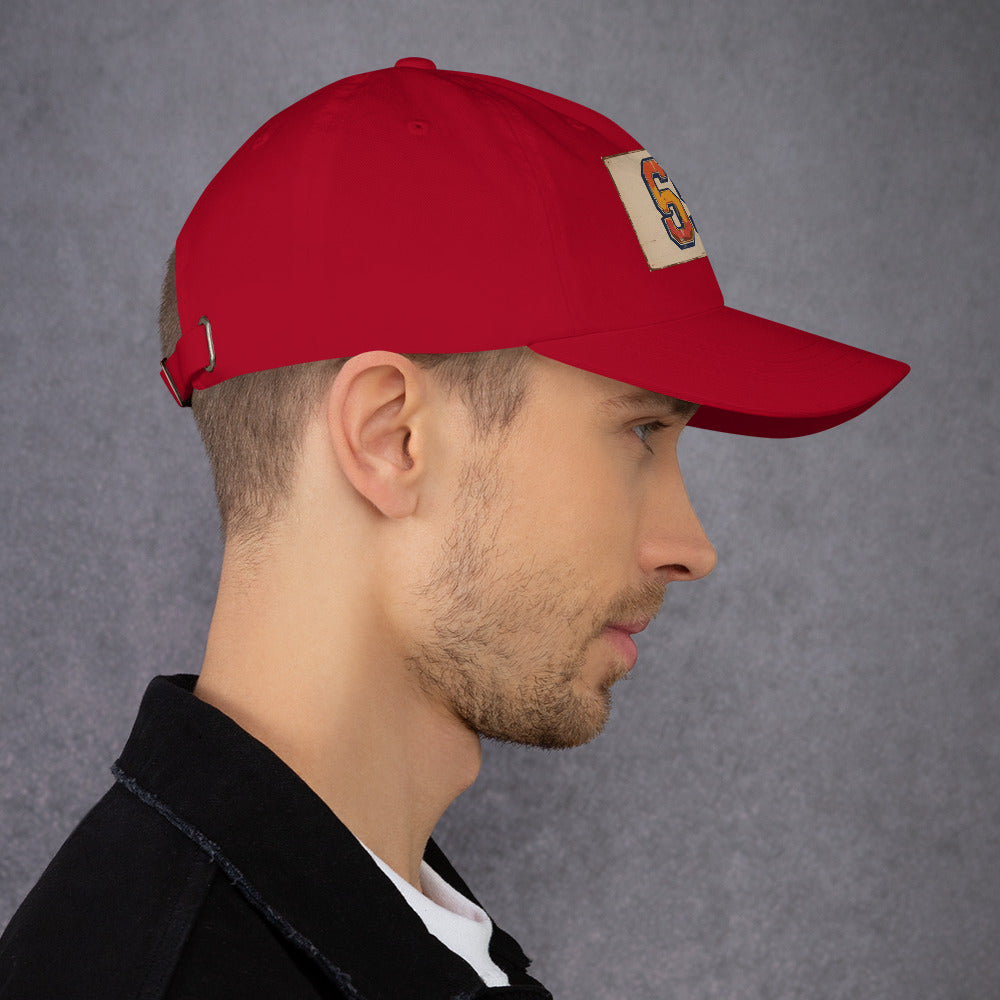 Do you - Bold ‘69’ Design - Cap - Baseball Cap - Cranberry - Right side