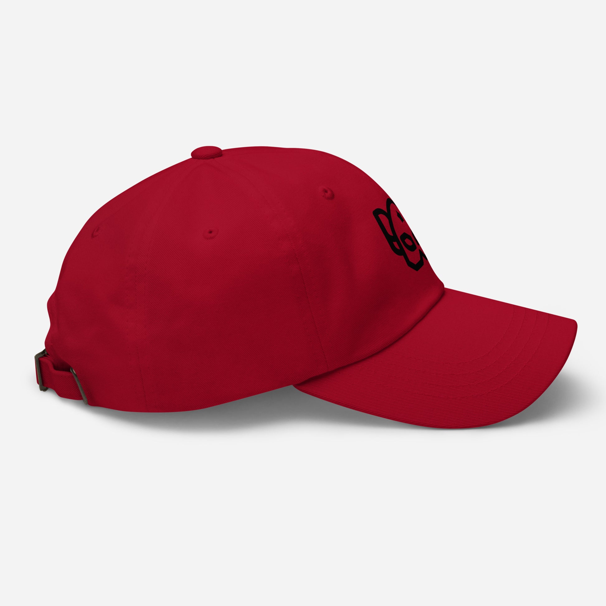 Hero Mask - “Galactic Guardian” - Cap - Baseball Cap - Cranberry - Right side