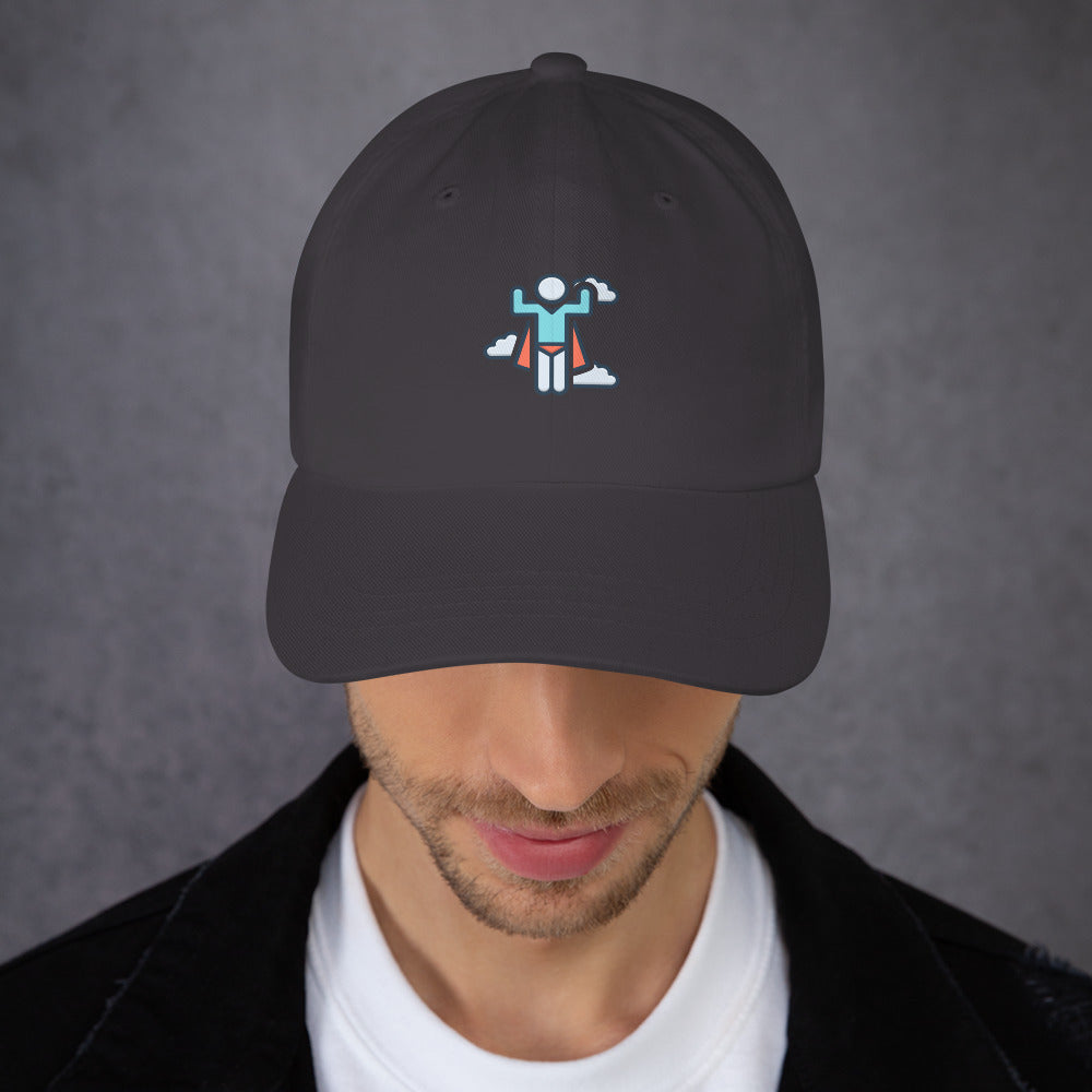 Hero - Up, Up And Away! - Cap - Baseball Cap - Dark Grey - Front