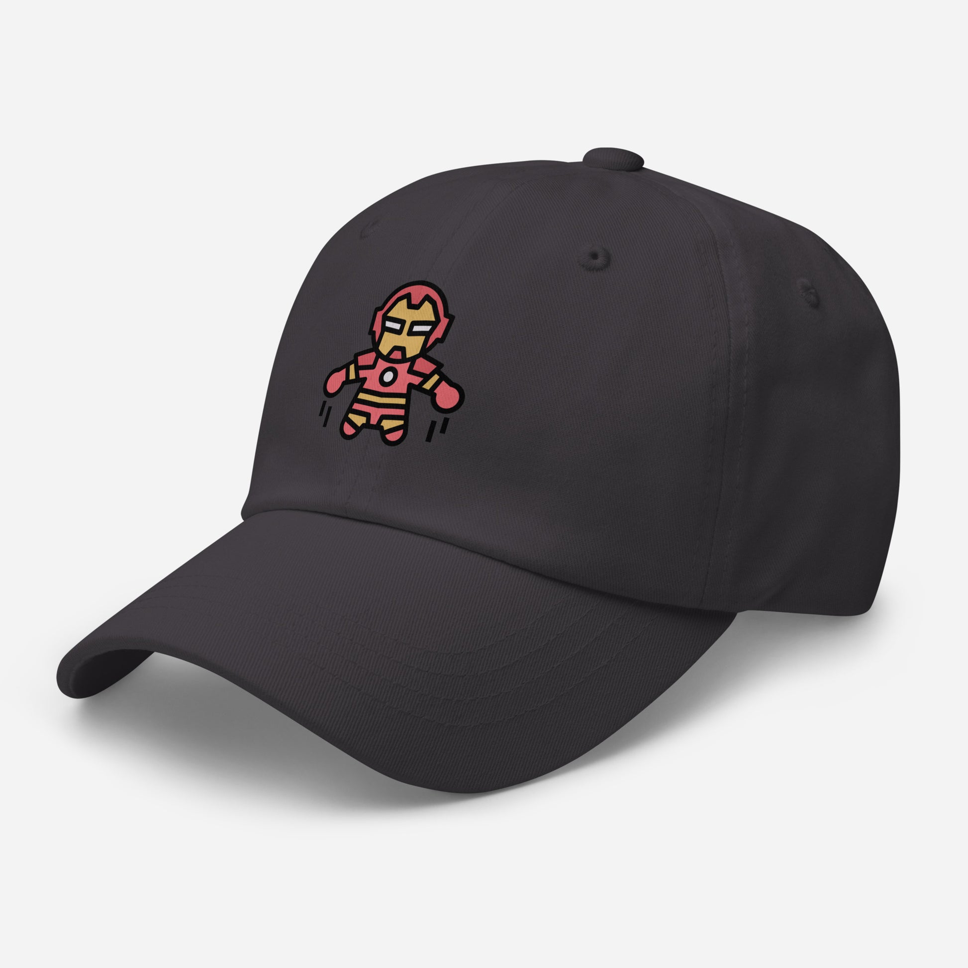 The Man - Armoured & Awesome - Cap - Baseball Cap - Dark Grey - Left front