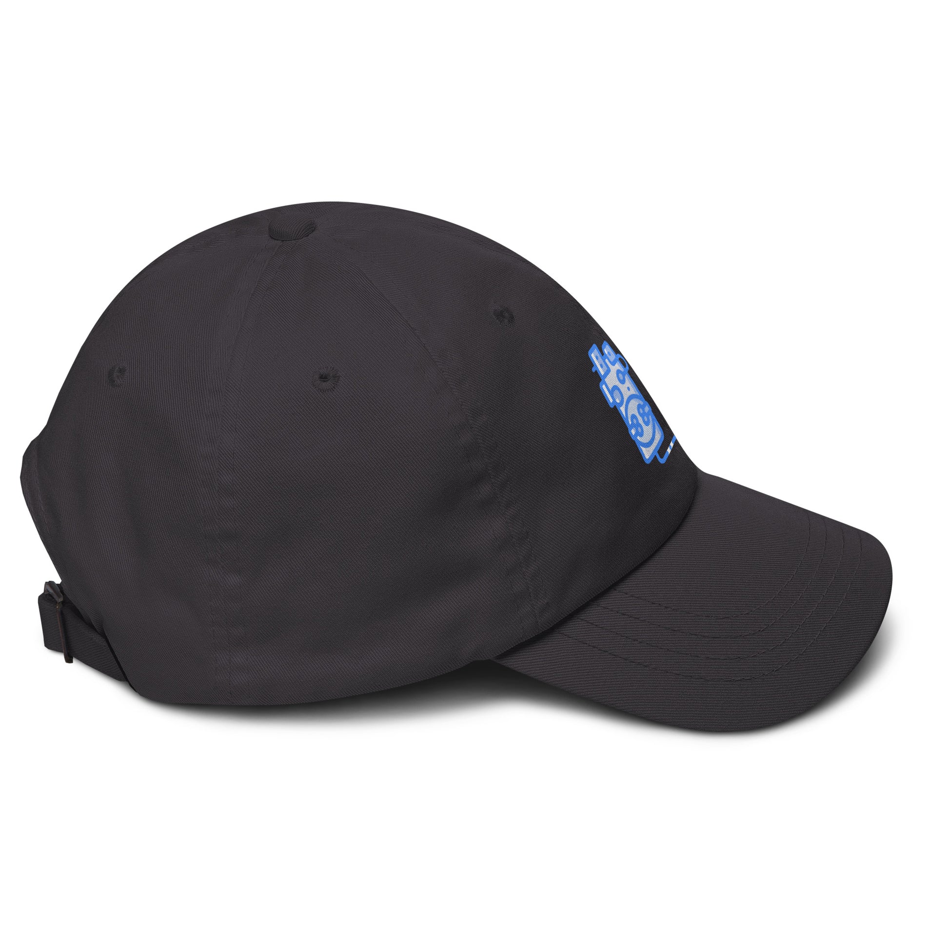Proton Unit - Futuristic Gadget - Cap - Baseball Cap - Dark Grey - Right side