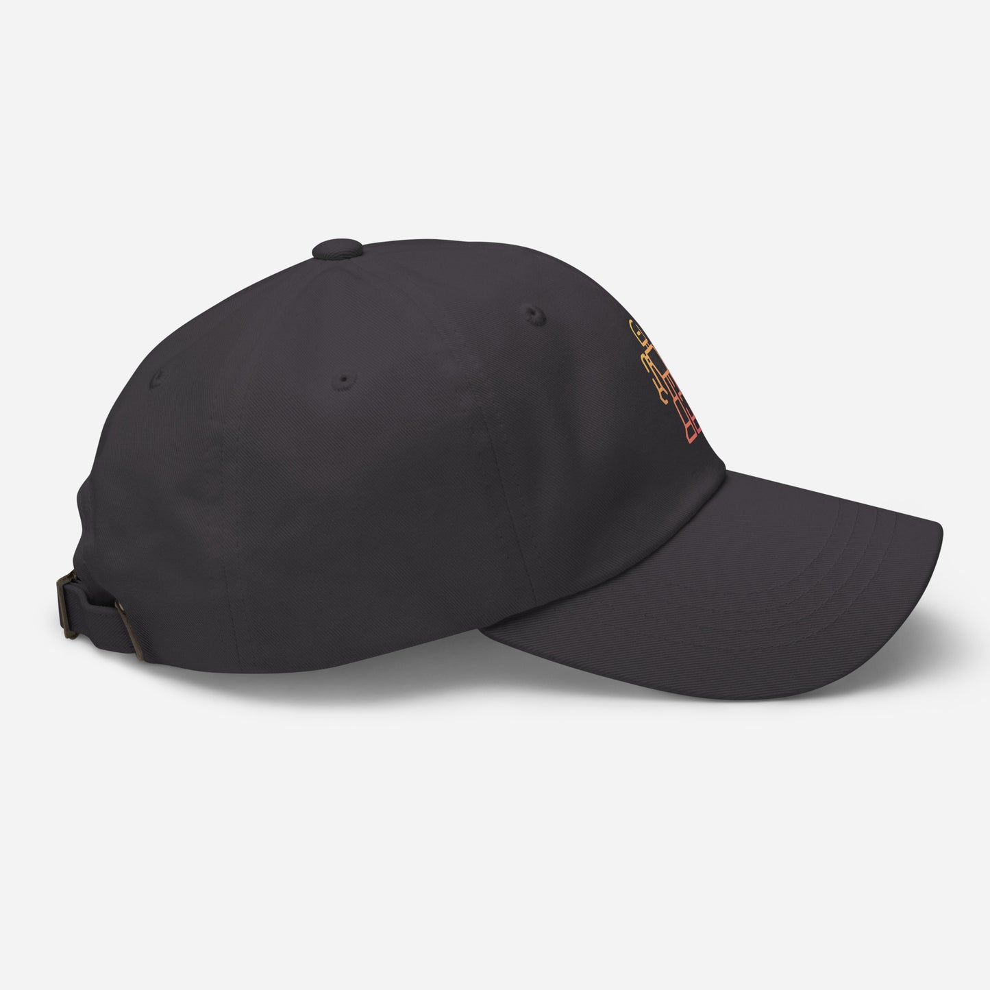 Golden Outline Sentinel - Sci-Fi/Urban - Cap - Baseball Cap - Dark Grey - Right side