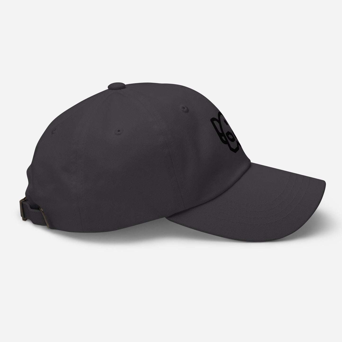 Hero Mask - “Galactic Guardian” - Cap - Baseball Cap - Dark Grey - Right side