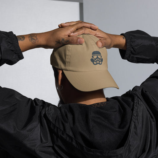 Trooper - Minimalist Galactic Grunt - Cap - Baseball Cap - Khaki - Front