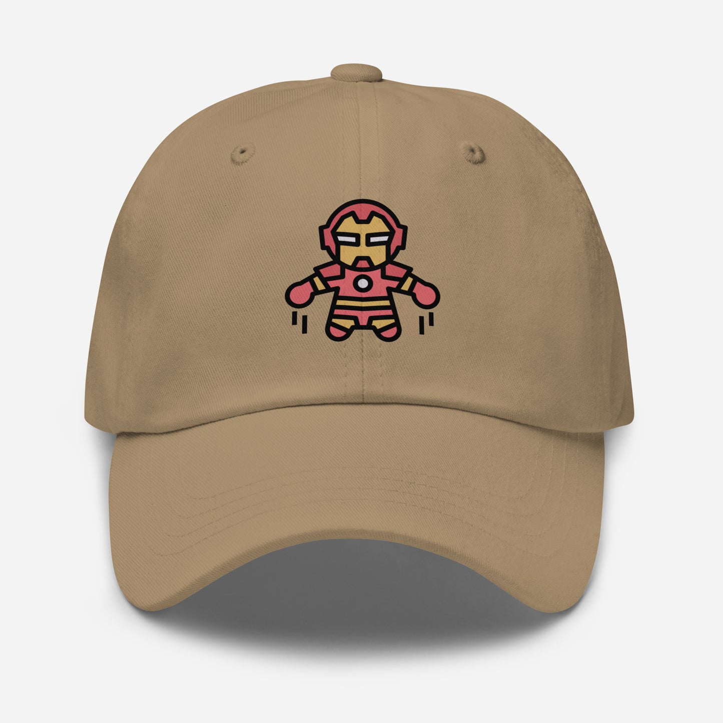 The Man - Armoured & Awesome - Cap - Baseball Cap - Khaki - Front