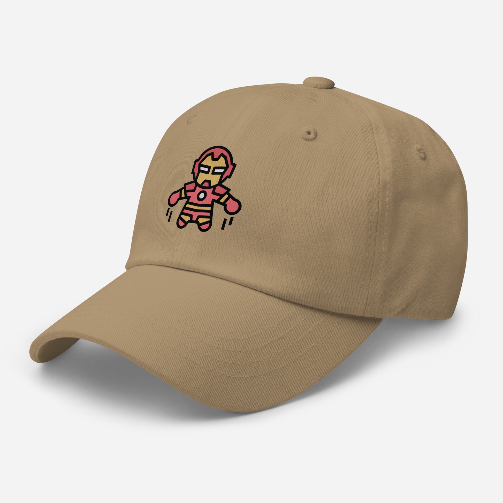 The Man - Armoured & Awesome - Cap - Baseball Cap - Khaki - Left front