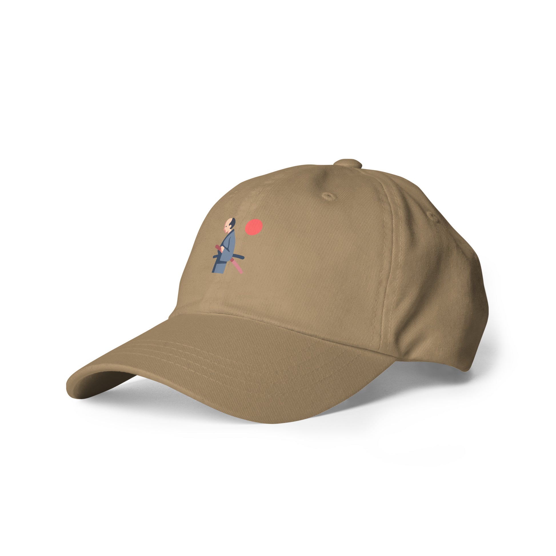 Samurai - Honour In Silence - Cap - Baseball Cap - Khaki - Left front