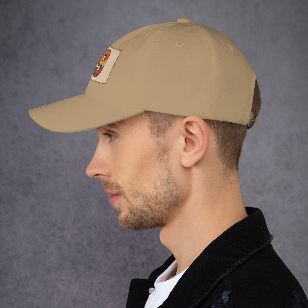Do you - Bold ‘69’ Design - Cap - Baseball Cap - Khaki - Left side