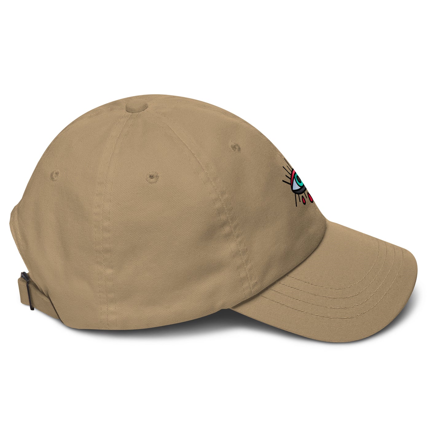Eye - Modern Minimalism - Cap - Baseball Cap - Khaki - Right side