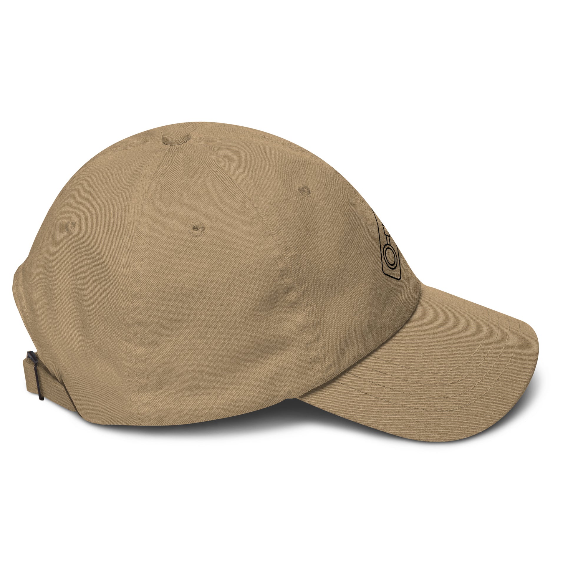Hoverboard - Minimalist Design - Cap - Baseball Cap - Khaki - Right side
