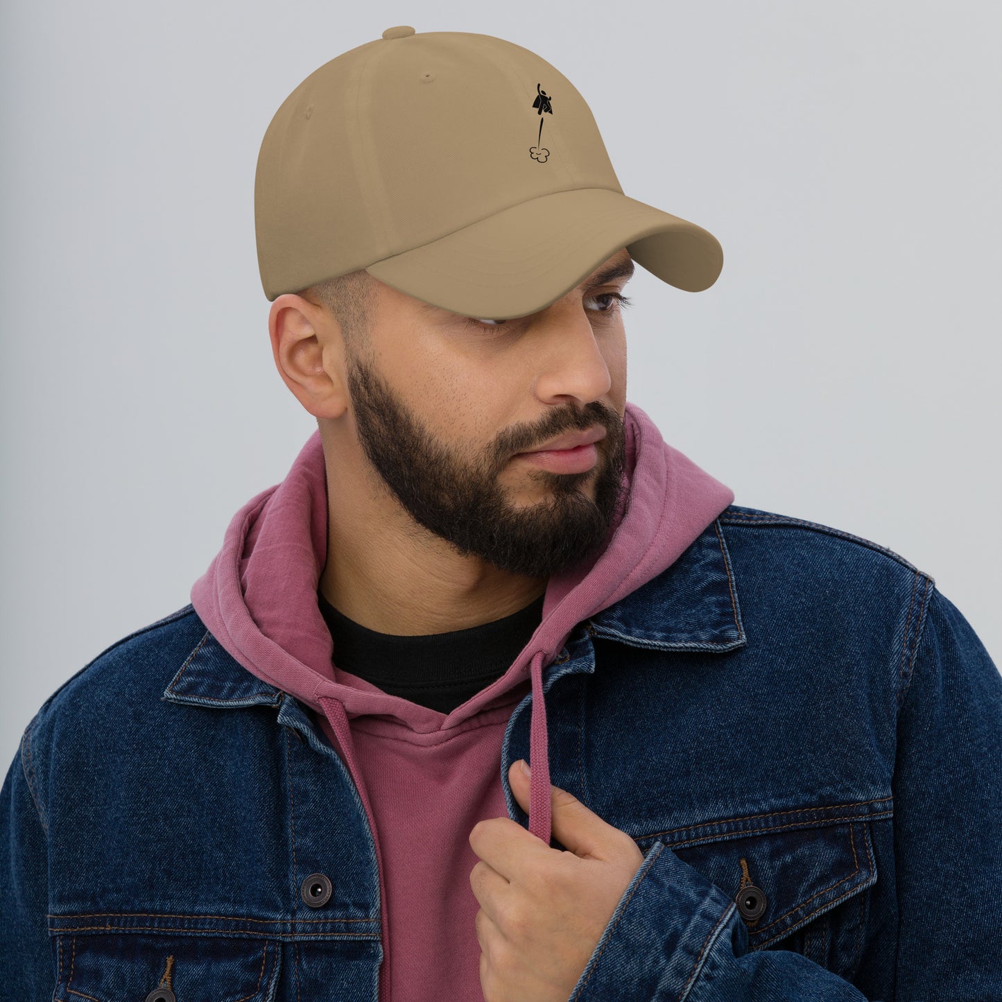 Duty Calls - Up, Up And Gone - Cap - Baseball Cap - Khaki - Right front