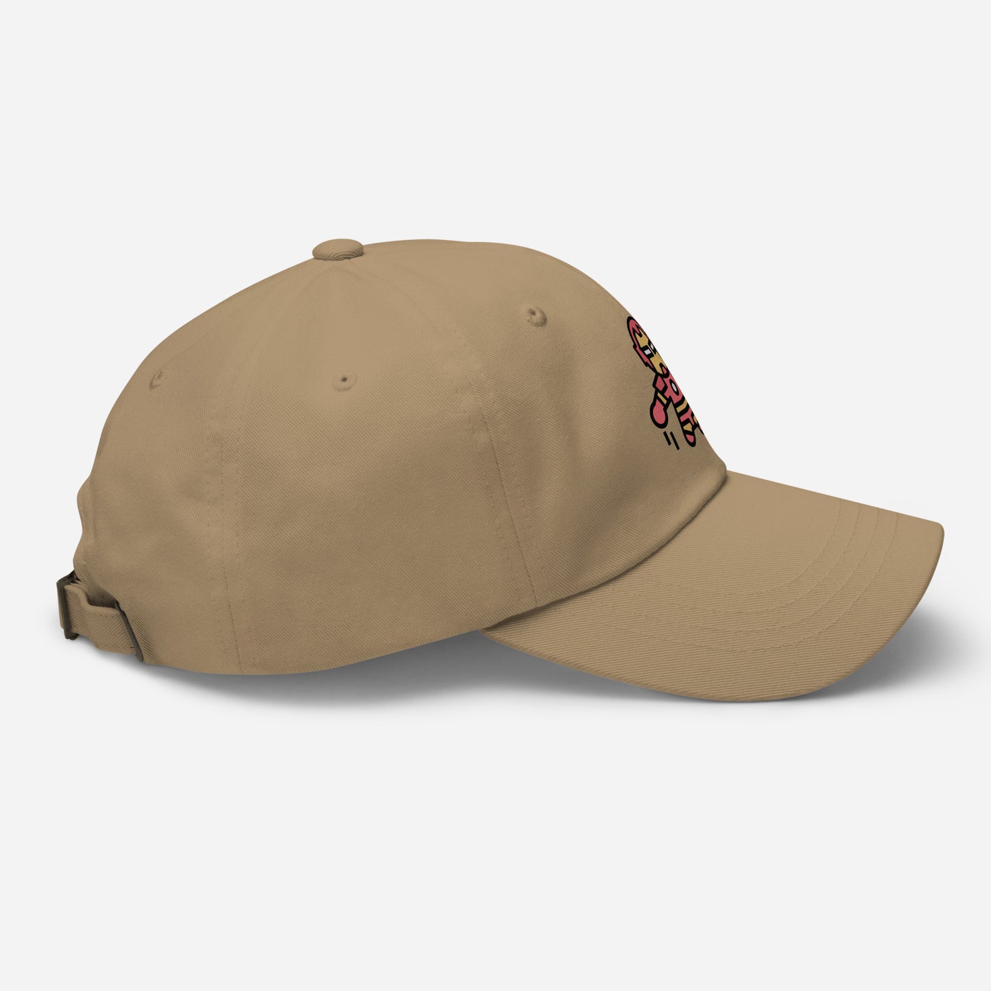 The Man - Armoured & Awesome - Cap - Baseball Cap - Khaki - Right side
