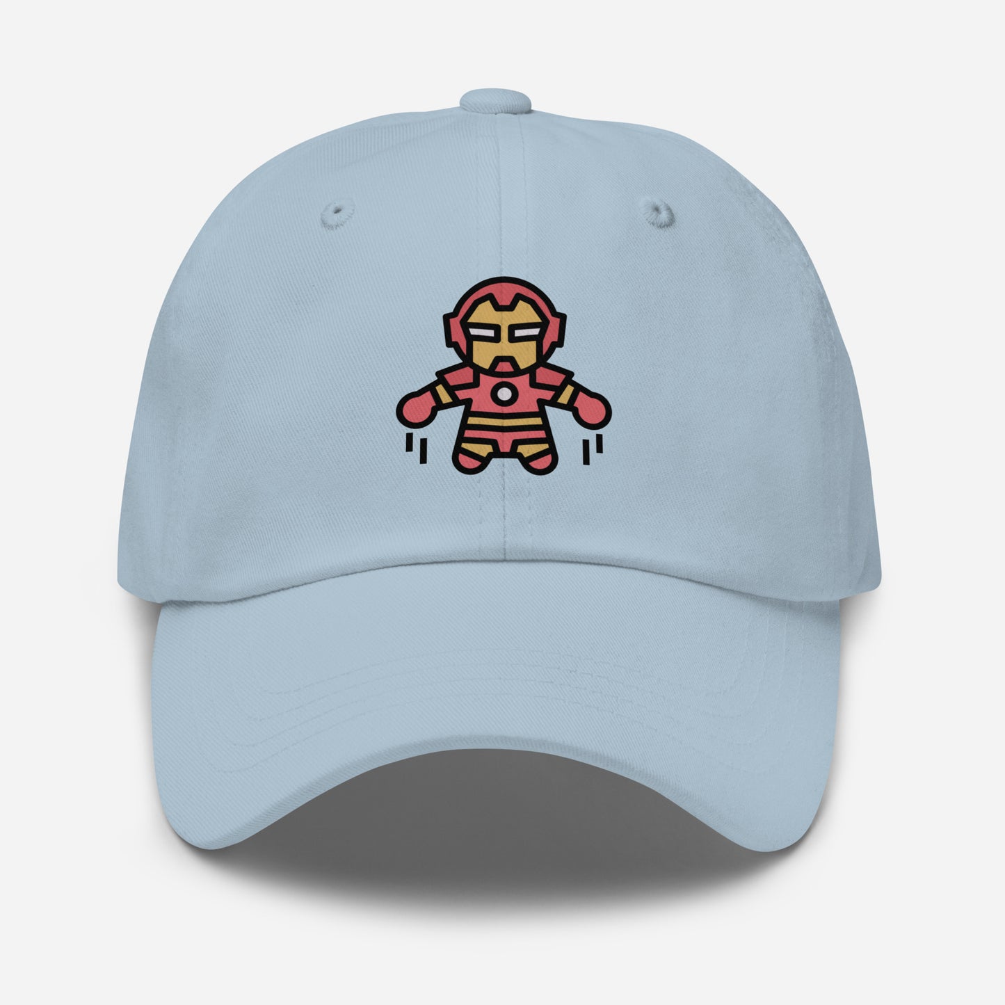 The Man - Armoured & Awesome - Cap - Baseball Cap - Light Blue - Front