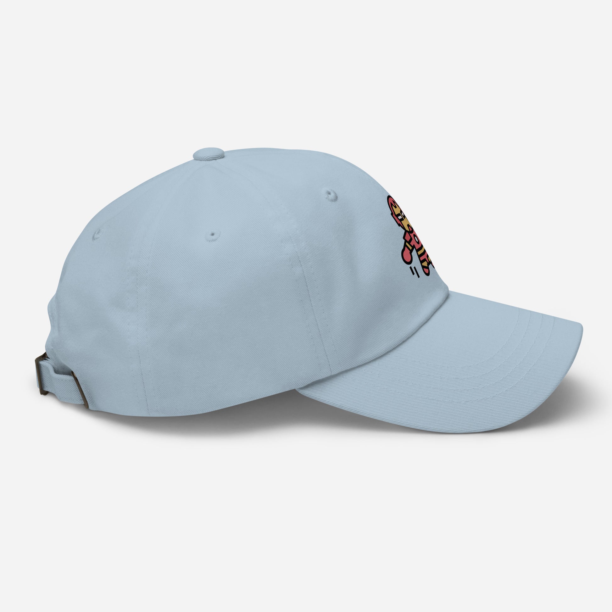 The Man - Armoured & Awesome - Cap - Baseball Cap - Light Blue - Right side