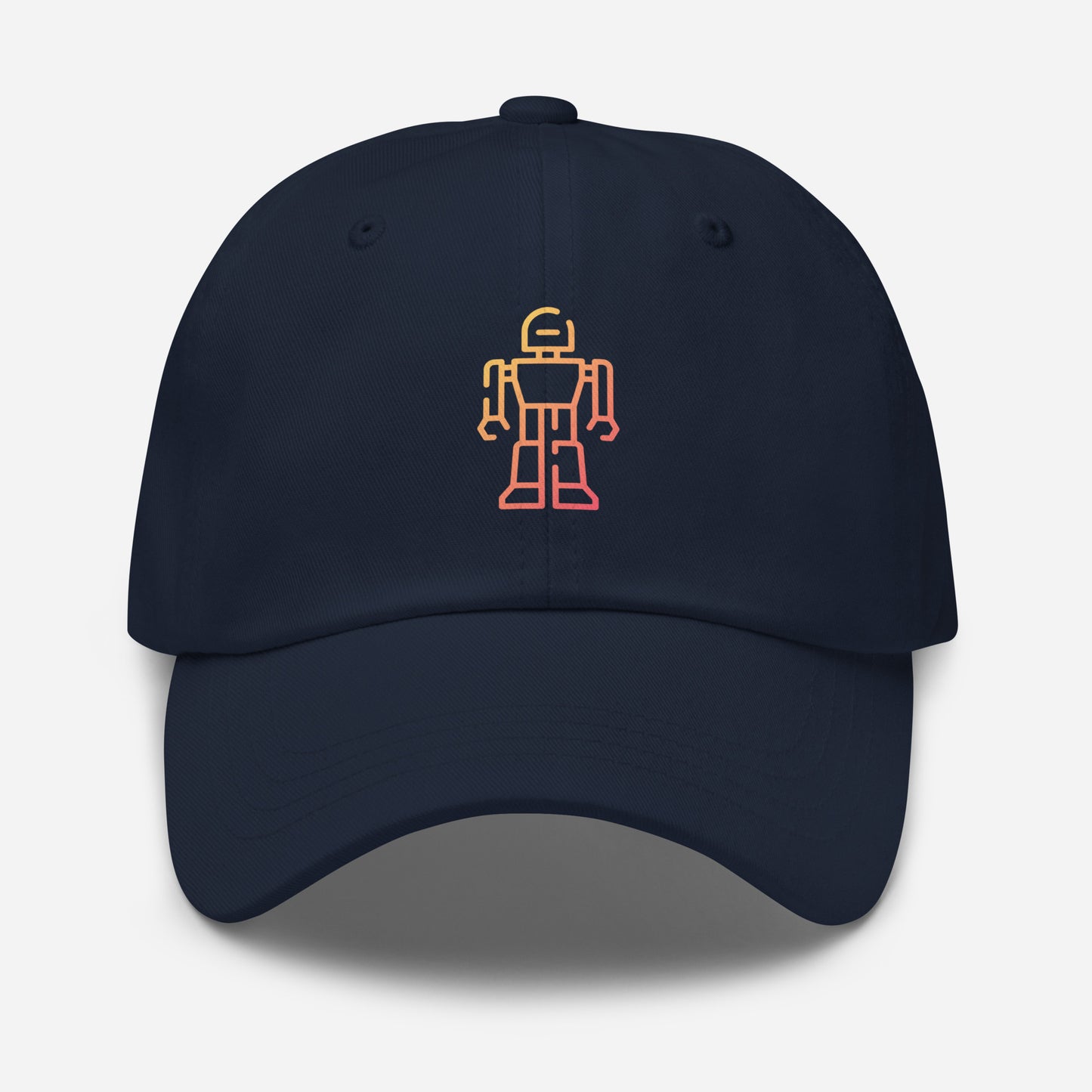 Golden Outline Sentinel - Sci-Fi/Urban - Cap - Baseball Cap - Navy - Front