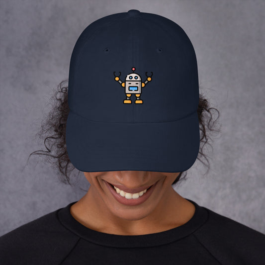 Robbie - Classic Space Guardian - Cap - Baseball Cap - Navy - Front