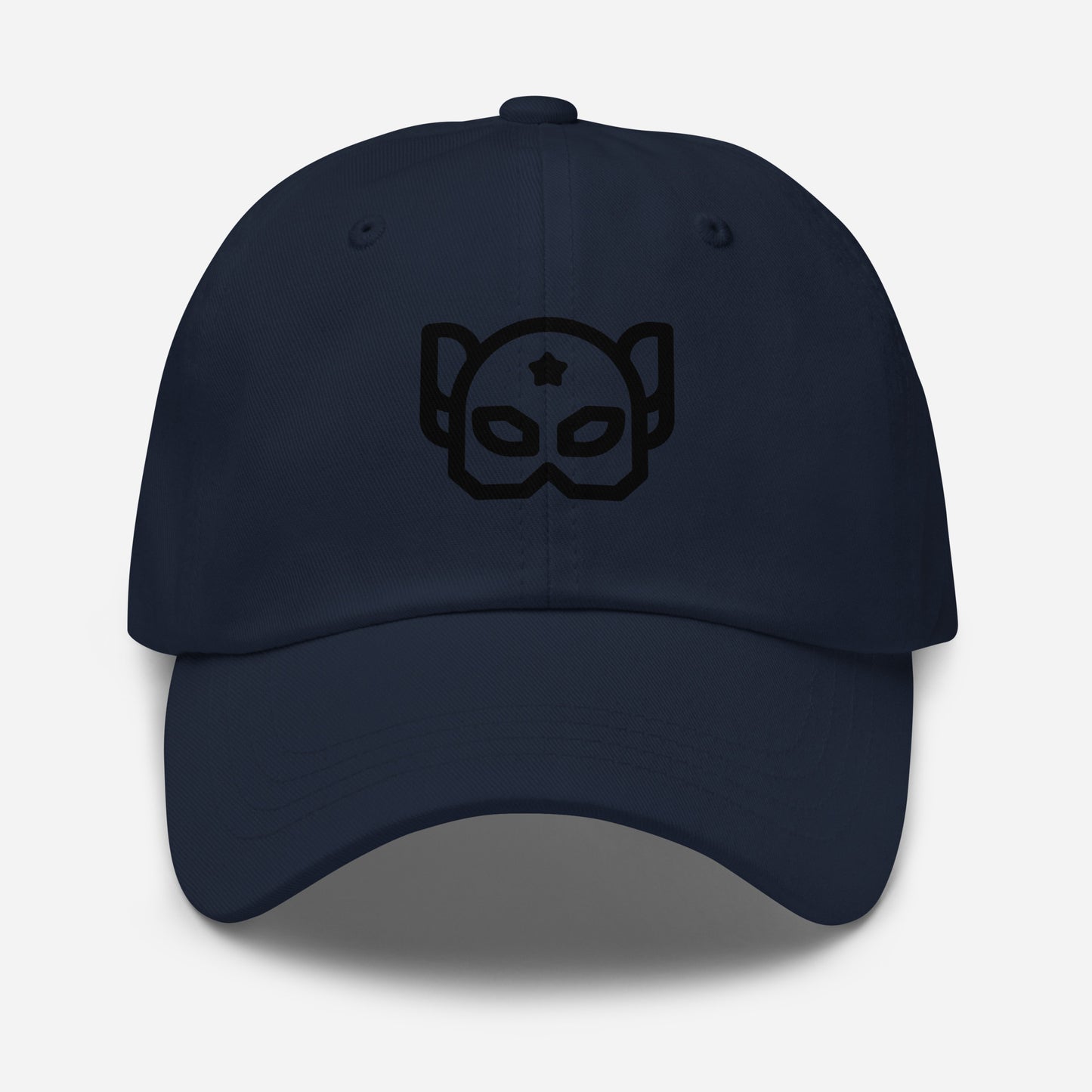 Hero Mask - “Galactic Guardian” - Cap - Baseball Cap - Navy - Front