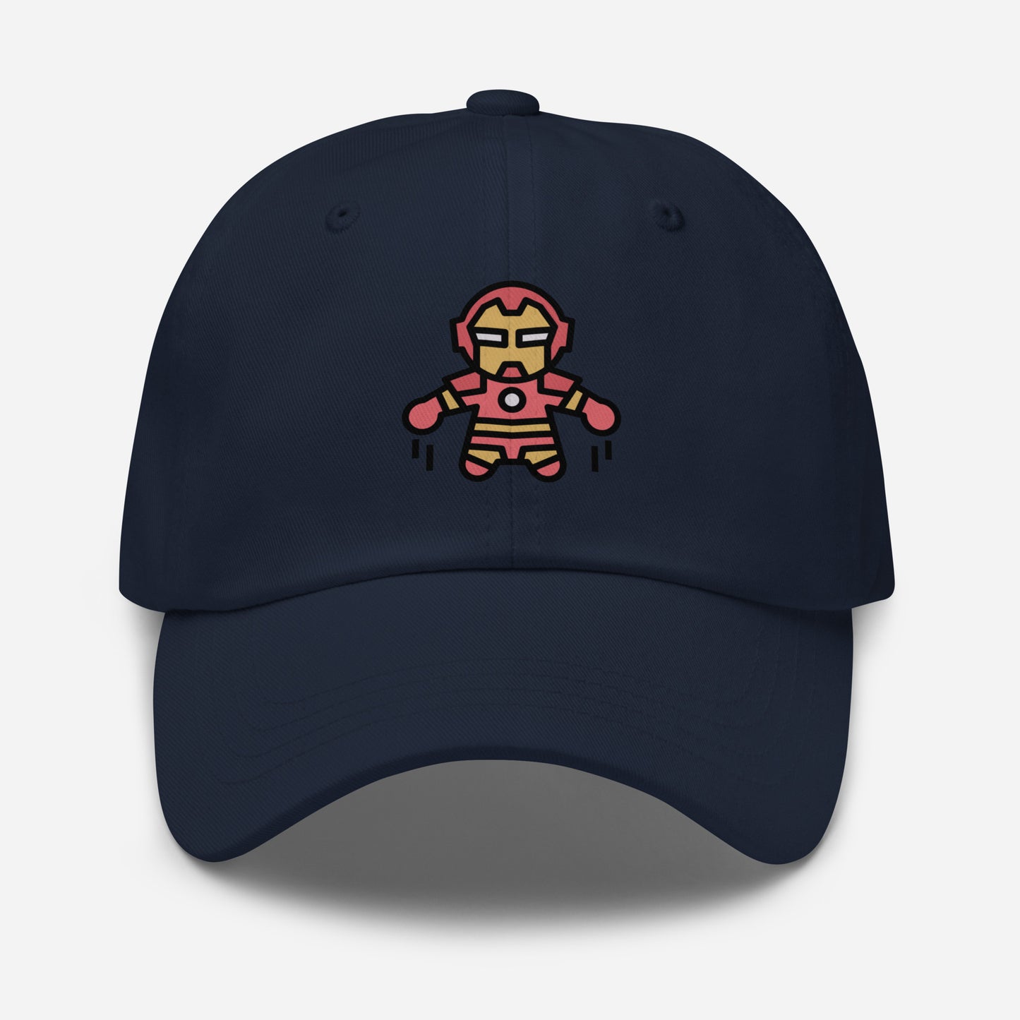 The Man - Armoured & Awesome - Cap - Baseball Cap - Navy - Front
