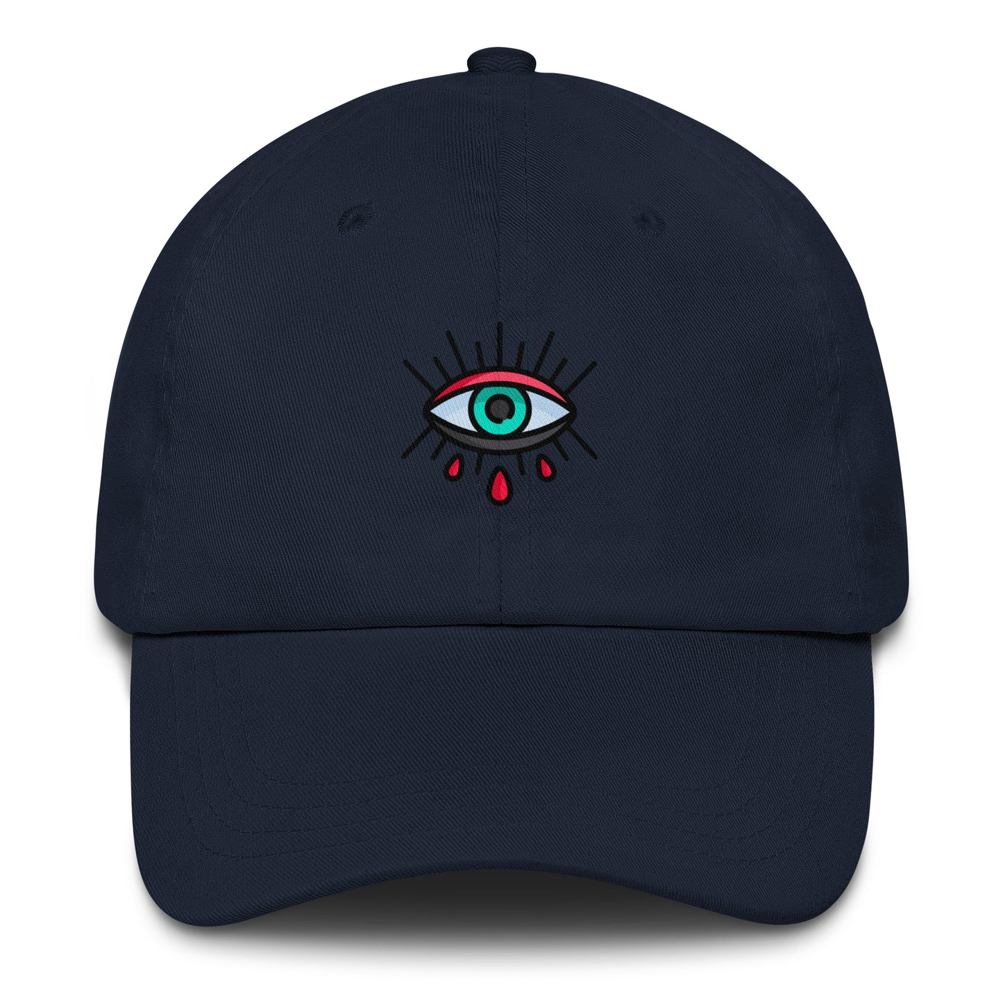 Eye - Modern Minimalism - Cap - Baseball Cap - Navy - Front