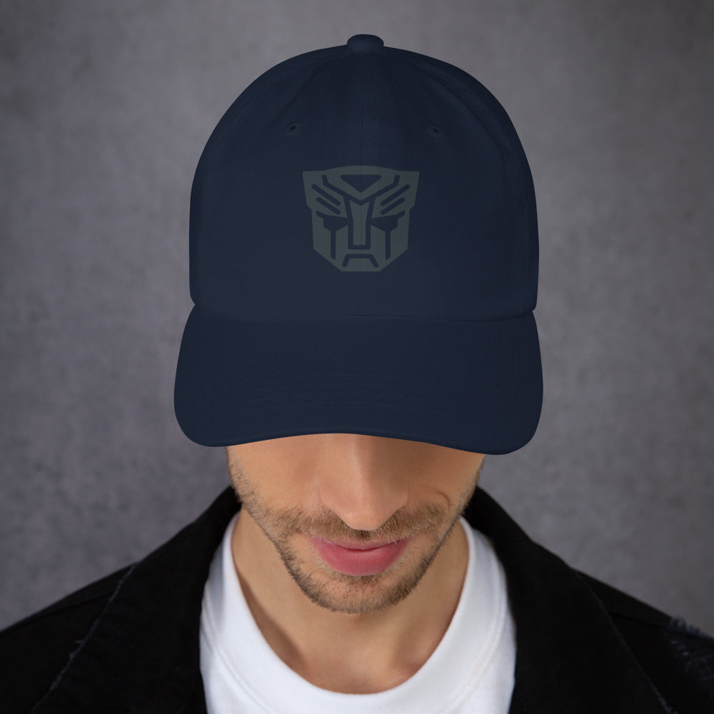 Tranzforma 1B - Minimalist Insignia - Cap - Baseball Cap - Navy -Front