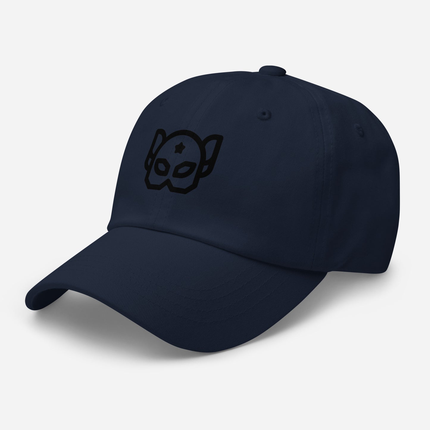 Hero Mask - “Galactic Guardian” - Cap - Baseball Cap - Navy - Left front