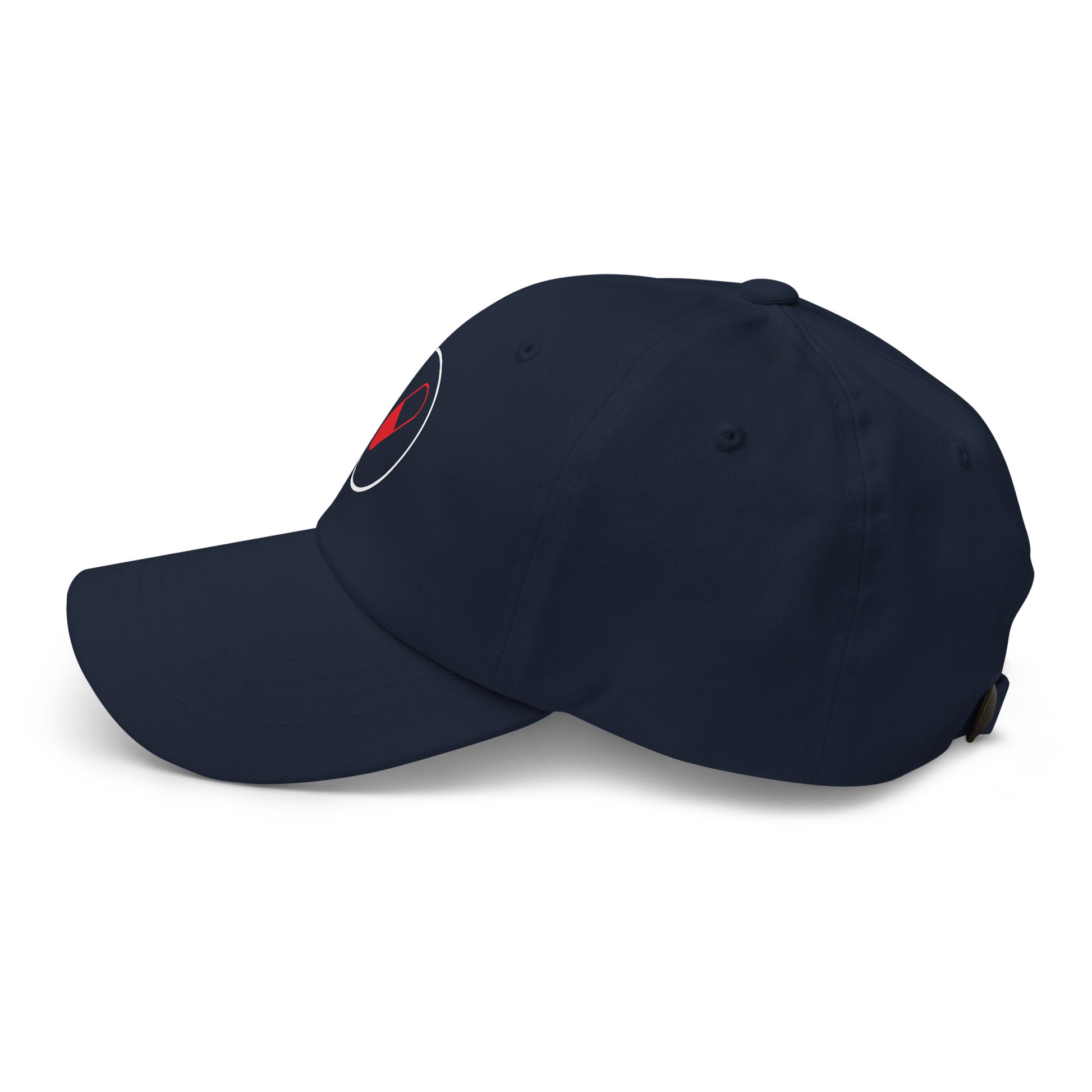 Red Pill - Sci-Fi Tribute - Cap - Baseball Cap - Navy - Left side