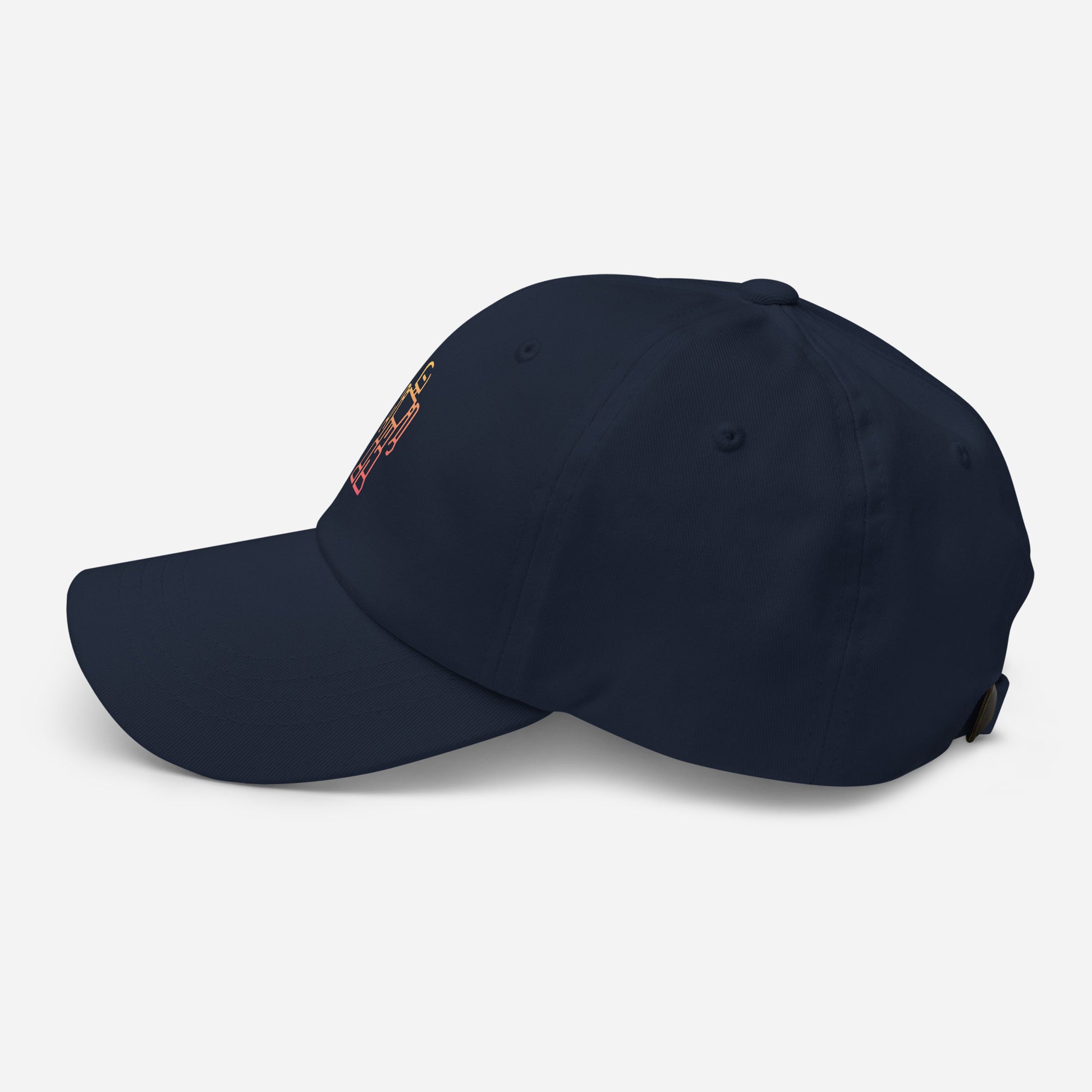 Golden Outline Sentinel - Sci-Fi/Urban - Cap - Baseball Cap - Navy - Left side