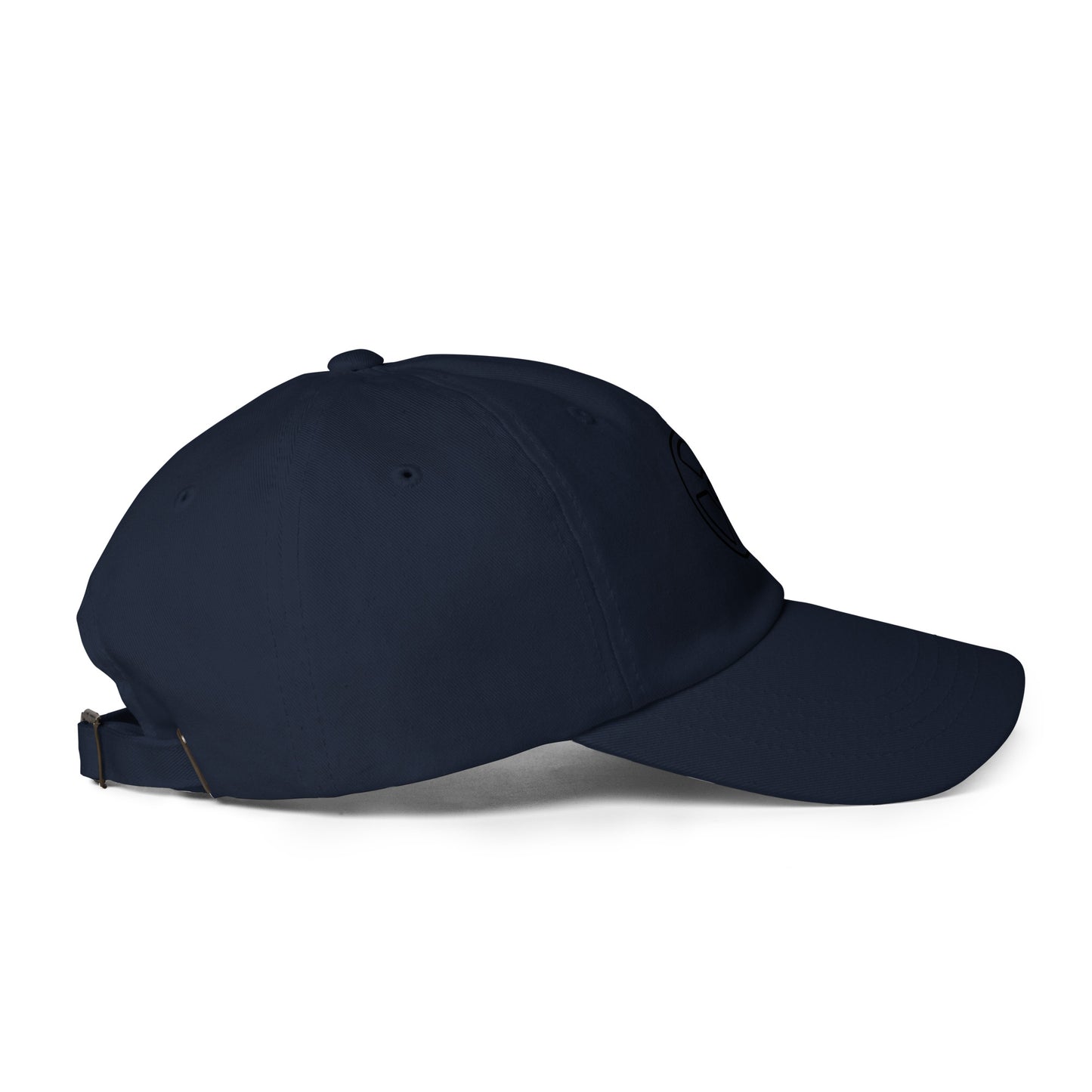 Radioactive - Line-Art Symbol - Cap - Baseball Cap - Navy - Right side